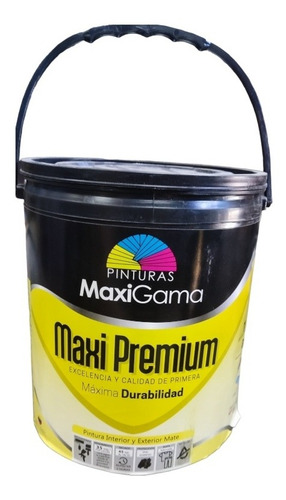 Pintura Lavable Negra Clase B Maxi Premium