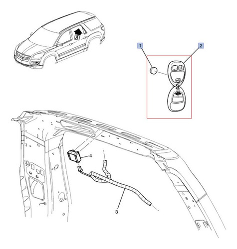 Carcasa Control Llave Ignicion Chevrolet Cobalt 2008