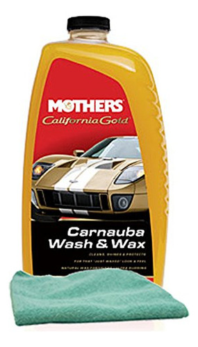 Mothers California Gold® Carnauba Wash & Wax (64 Oz), Incl.