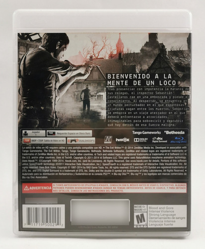 Evil Within The Ps3 * R G Gallery (Usado)