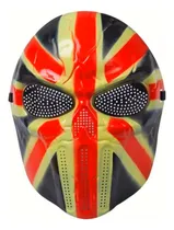 Comprar Mascara Careta Rigida Uk Skull Halloween Payday Castigador 