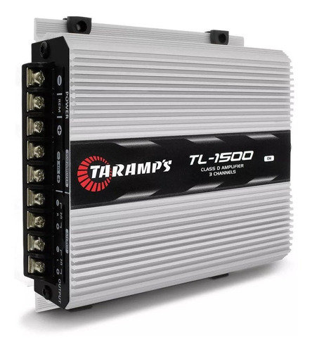 Imagem 1 de 9 de Módulo Amplificador Digital Taramps Tl-1500 3 Canais Class D