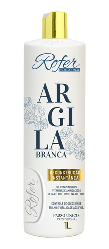 Reconstrução 1lt Rofer Argila, Silicones Nobres, Dpantenol