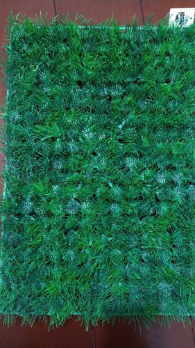 Follaje Artificial Sintético Verde 40x60cm Para Muro