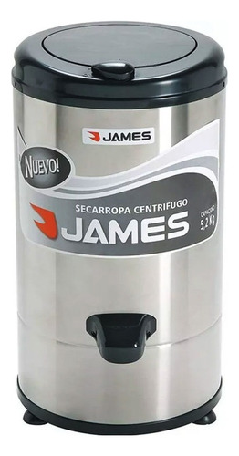 Secarropas Centrifugadora James A652 Inox 5.2 Kg Dimm