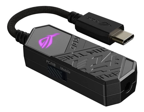 Dac Asus Rog Clavis Usb-c Gaming Ess 9281 Quad Amplificador