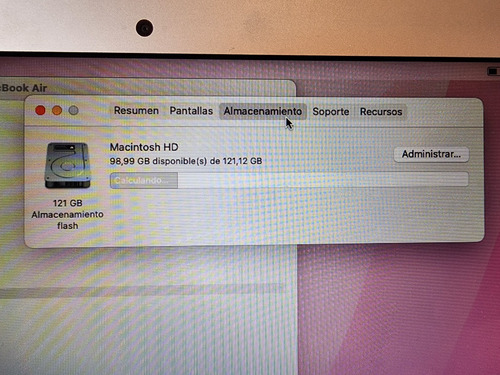 Imagen 9 de 10 de Macbook Air A1466 I5 13.3'' 4gb Ram 128gb + Cargador - Leer