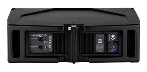 Sistema Lineal Rcf Hdl20-a 2 Bafles Activos 2 Subs Color Negro