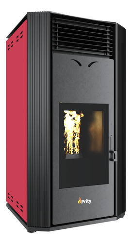 Estufa Pellet 24kw 240 M2 Hidro Prity
