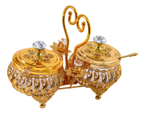 Light Luxury Cazoning Box Condiment Container Multifuncional
