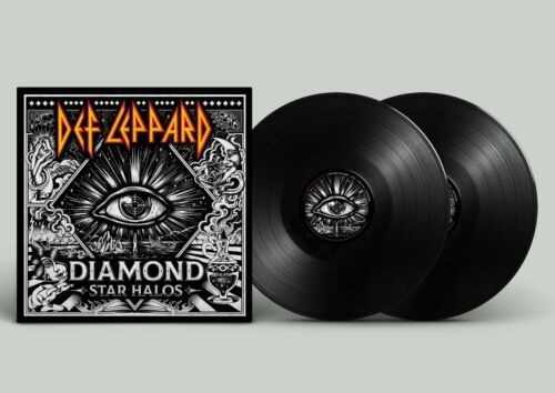 Def Leppard Diamond Star Halos Usa Import Lp Vinilo X 2