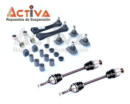 Kit Tren Delantero Renault R12 + 2 Semiejues Nuevos