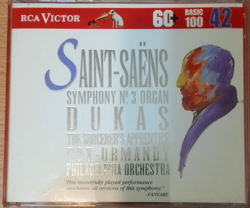 Saint Saens - Symphony Nº3 Dukas - Cd 