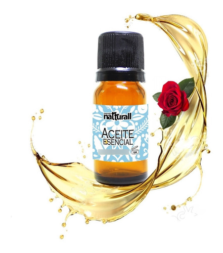 Aceite Esencial Rosas Puro 100% Natural Aromaterapia Difusor