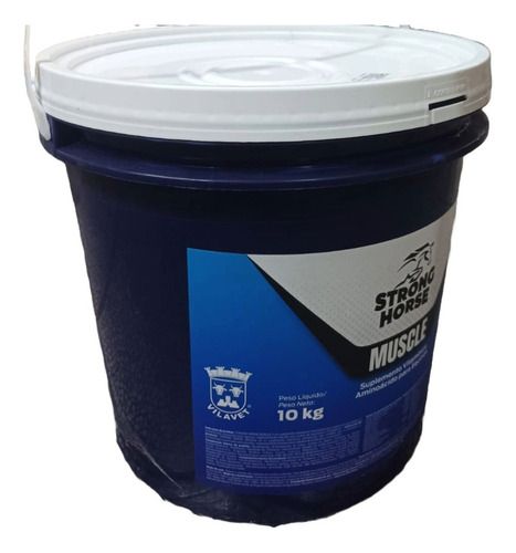Strong Horse Muscle 10kg Aumenta Performance Apetite Equinos