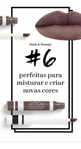 Labial Liquido Gloss Mate Marykay At Play 100% Original Full Dark & Stormy