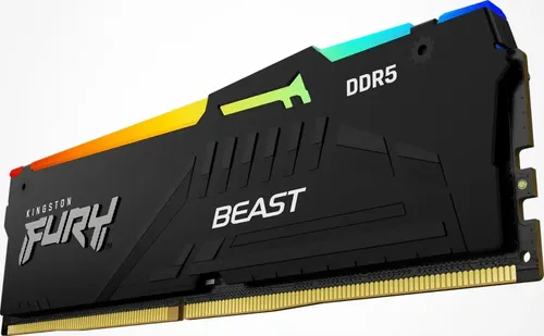 Memoria Ram Ddr5 Kingston Fury Beast Rgb 8gb 5200mt/s Cl40