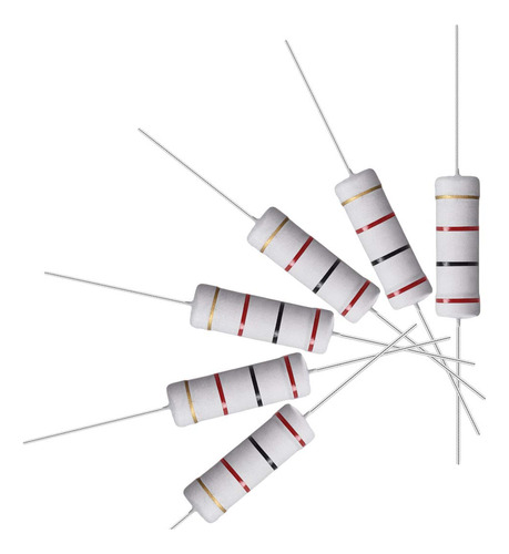 5 Oxido Pelicula Resistencia Axial Tolerancia