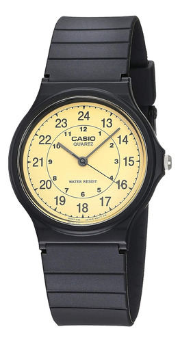 Reloj Analógico Clásico Casio Mq24-9b Para Hombre, Color Bei
