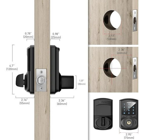 Cerradura Con Teclado De Acceso Para Habitaciones
