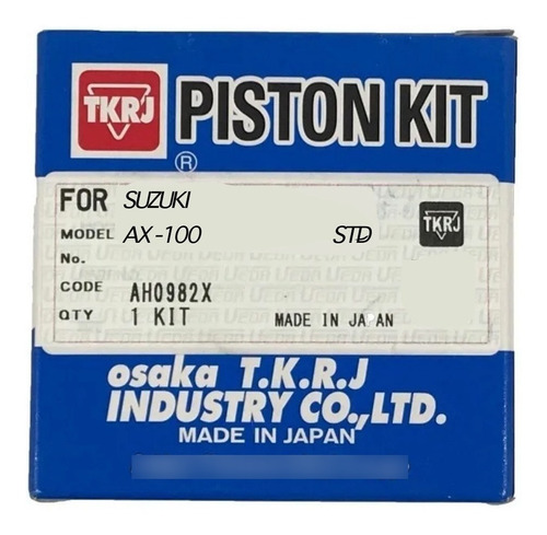 Kit Piston Tkrj Suzuki Ax 100 Std Japon