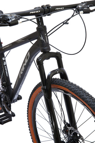 Bicicleta Rino Everest Xr Aro 29 21v Shimano Pneu Com Faixa Cor Preto Tamanho do quadro 21