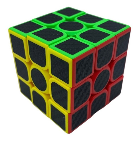 Cubo Mágico 3x3x3 Mo Yu Profissional Interativo Carbono 8841