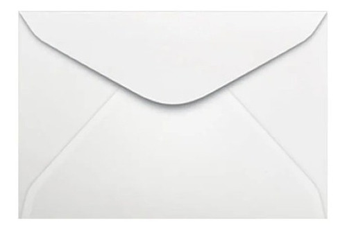 Envelope Carta Branco Correio Liso 11x16 Cm 500 Und 