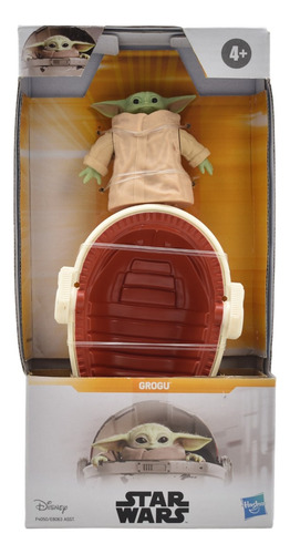 Star Wars Grogu Con Capsula Figura Basica 6cm Hasbro