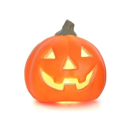 Calabaza Halloween 12 X 13 Cm Led Interior / Frank & Mortis