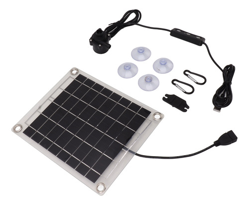 Kit De Bomba De Agua Solar De 20 W Con Función Sumergible