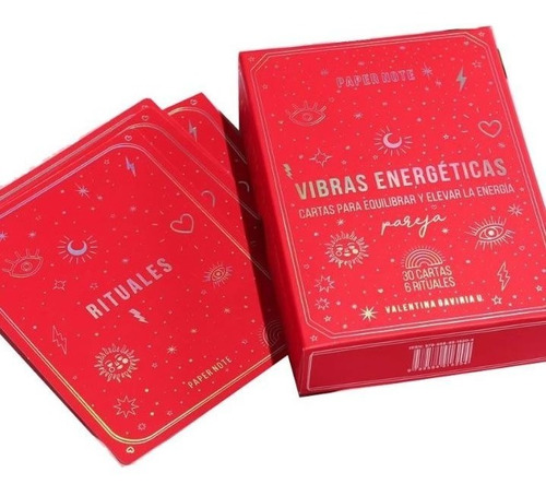 Ritual Vibras Parejas Juego  Kit 30 Cartas Conexión Amor