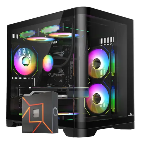Pc Ryzen 5 7600 Ddr5 32gb Geforce Rtx 3050 6gb 500gb Wave Mq