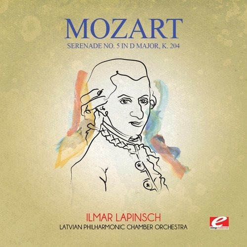 Cd Mozart Serenade No. 5 In D Major, K. 204 (remastered) -.