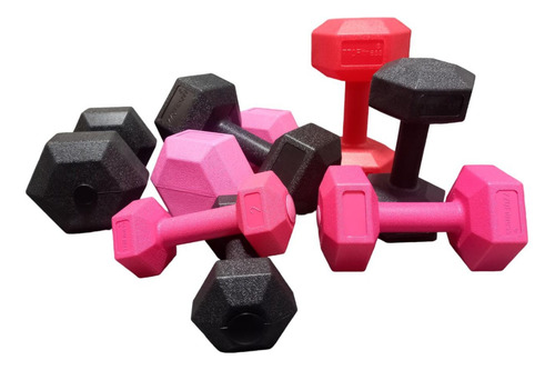 Mancuerna 3kg Diseño Calidad Pvc Gym Fabrica 770store