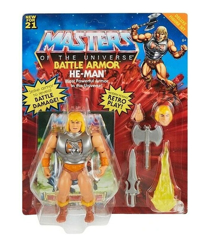 He Man Armadura De Batalla Master Of The Universe Classic