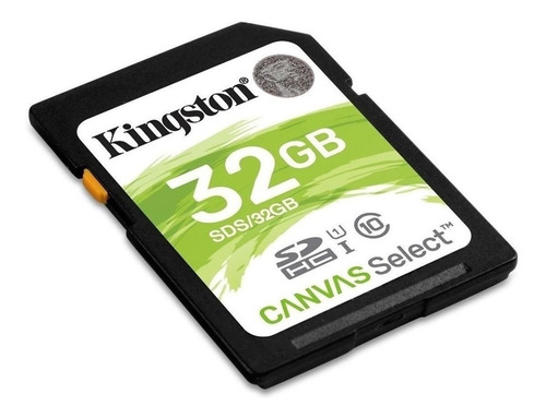 Tarjeta De Memoria Kingston Sd S2  Canvas Select 32gb