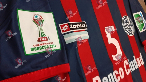 Camiseta San Lorenzo Mundial De Clubes 2014