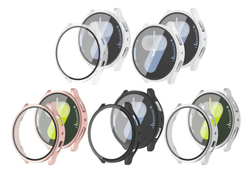 5 Pc Funda Para Samsung Galaxy Watch 7 44mm 40mm