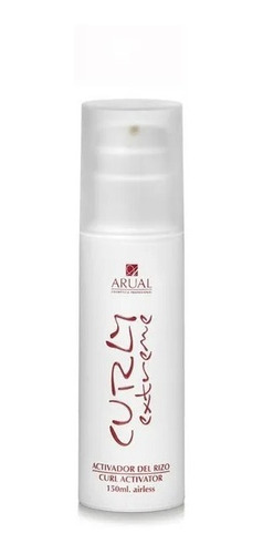 Tratamiento Activador De Rizos Curly Extreme Arual 150 Ml