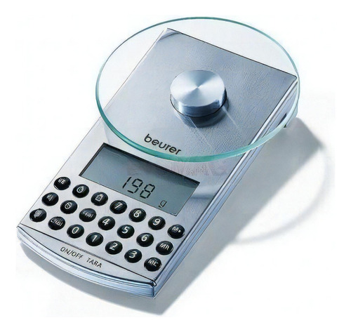 Balanza de cocina digital Beurer DS 81 plateado
