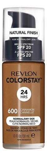 Base Líquida Revlon Colorstay Makeup 600 Canela 30 Ml