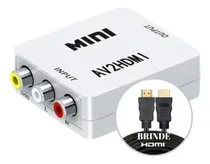 Comprar Conversor Entrada Av Ps2 Rca P Saída Hdmi Smartv +cabo Hdmi