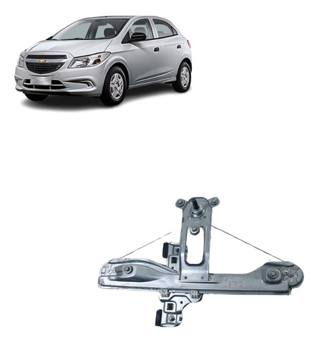 Máquina De Vidro Manual Gm Onix Lt 2013 A 2019