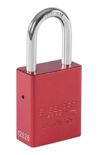 Candado Lock Out X05 Rojo | Pack X 6
