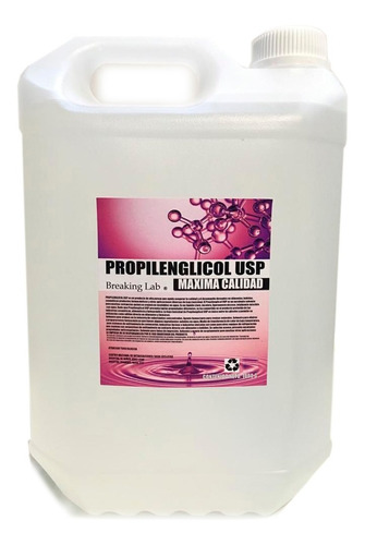 Propilenglicol Usp 5 Kg (5000g) Bidon (máxima Calidad)