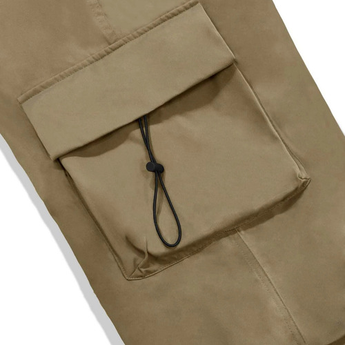 Pantalones Para Hombre Con Cintura Elástica Con Cordón Y Bol
