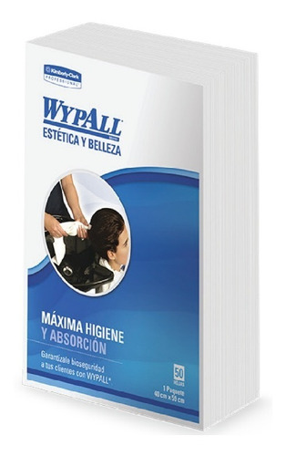 Wypall Brand Toallas Descartables Peluquería X50 Paños