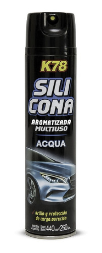 Silicona Aerosol K78 Perfumada Multiuso Acqua