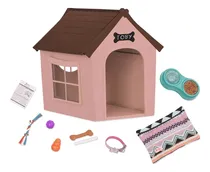 Comprar Muebles Y Electrodomésticos Para Casas De Muñecas Our Generation Casa De Perro De Lujo Con 10 Piezas